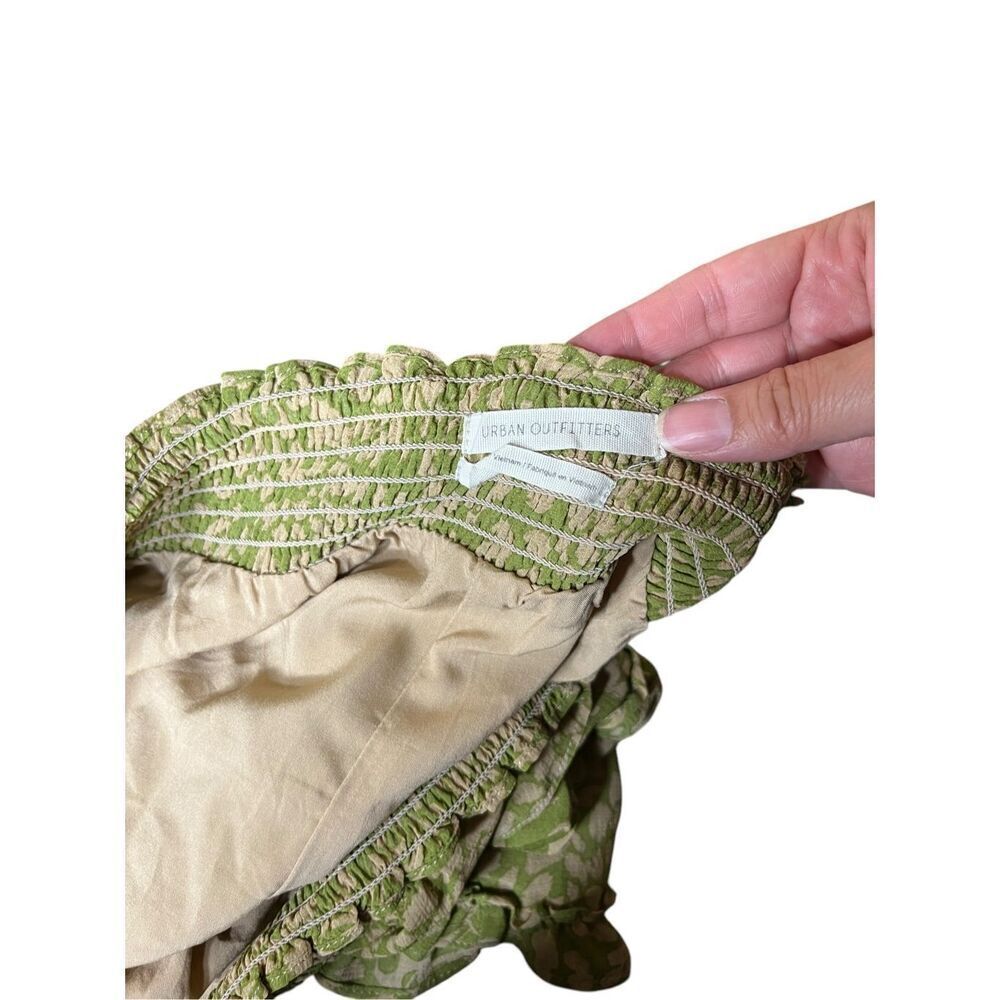 Urban Outfitters Green Ruffle Skirt‎ Size L - Picture 5 of 9